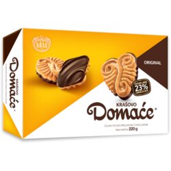 Kraš domaće čajno pecivo sa čokoladom 220g kutija Cene