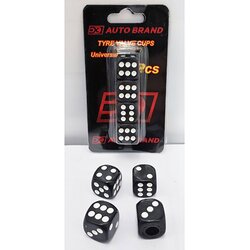 CAR 888 ACCESSORIES kapice ventila crno-bele kockice 4kom Cene