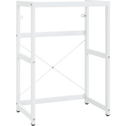 Maison Chic Kopalniški regal - Umivalniška omarica bel 59x38x83 cm železo, (21759000) Cene