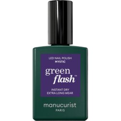 Manucurist Green Flash Gel Nail Polish - Colourful Shades - Mystic Cene