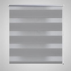 vidaXL Črtasti Zebra Rolo / Senčilo velikost 50 x 100 cm Siva barva, (20768223) Cene