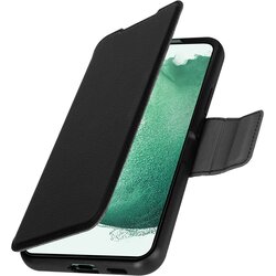 Otterbox Ovitek iz pravega usnja za Samsung Galaxy S22 Plus, ultra odporen okvir s trdim zadnjim mat zakljuckom Otter Box - crn, (20524436) Cene