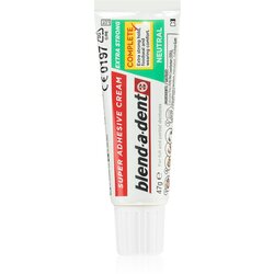 Blend-a-dent Extra Strong Neutral fiksacijska krema za zobne proteze 47g Cene