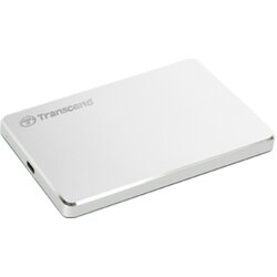 Transcend HDD 2TB StoreJet C3SPortable,Type-C,Silver Cene