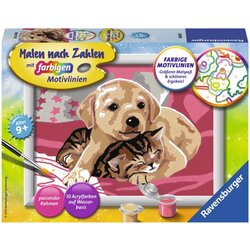  Slikanje po številkah - Najboljša prijatelja Cene
