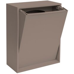 ReCollector Svjetlo smeđa kanta za smeće za odvojeni otpad/zidna od reciklirane plastike Recycling Box – Cene