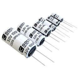 SECH dvoslojni kondenzator radijalno ožičen 5 F 3.0 V 20 % (Ø x V) 10 mm x 20.0 mm 1 kom. Cene