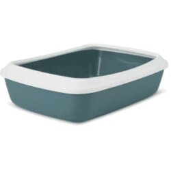 Iriz Toalet Za Mace 50 Sa Ramom Belo-Zeleni 50 x 37 x 14 cm Cene