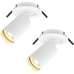 BOYIR 68–80 mm nastavljivi vgradni stropni reflektorji - 2 kosa odprta embalaža Cene