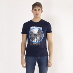 SCERVINO STREET muška majica teget Cene