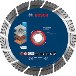 Bosch expert multimaterial dijamantska rezna ploča od 230x22,23x2,4x15 mm 2608900663 Cene
