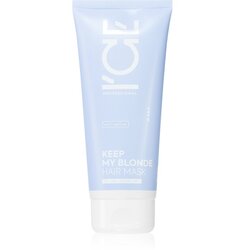 Natura Siberica ICE Professional Keep My Blonde regenerirajuća maska za posvijetljenu, hladno plavu kosu s pramenovima 200 ml Cene
