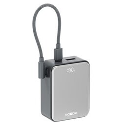 Moxom mx-pb195 mini fast 22.5w type c - lightning 10000mah sivi Power bank ( BAT9579 ) Cene