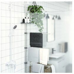 vidaXL Držač za ručnike 47 x 280 cm aluminijski Cijene