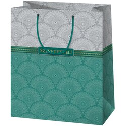 Cardex Z ljubeznijo! Elegantna velikanska darilna vrečka z zlatimi vložki 33x15x44cm Cene