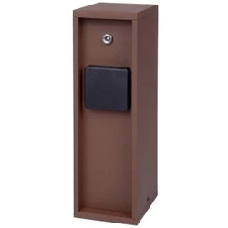 Bold Pado vanjska utičnica vrtna utičnica stup 3-kraki utikač u dizajnu hrđe (senzor svjetla, IP44 vanjski energetski stup, 3680 watta, 30 x 12 x 9 cm, jednostavan za postavljanje) 10619 vrtna... Cene
