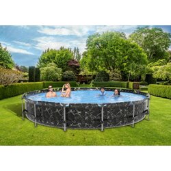 Avenli frame plus round clearview bazen 427x84cm Cene