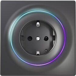 Fibaro FGWOF-011-8 socket-outlet Type F Black Cene