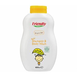 Friendly Organic bebi šampon za kosu i telo ječam 400ml Cene