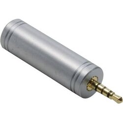 BKL Electronic 1103096 1103096 klinker avdio adapter [1x 2,5mm banana moški konektor - 1x priključna doza za 3,5mm banana moški konektor] zlata Klinke, (20411410) Cene