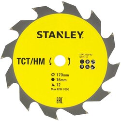 Stanley REZILO ZA KROŽNO ŽAGO TCT/HM 170X16X12T, (20426747) Cene