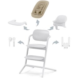 Cybex Gold® otroški stolček lemo™ set 4v1 all white Cene
