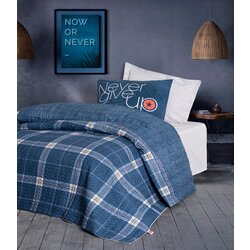  Given - grey v2 grey ranforce young quilt cover set Cene