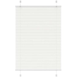 vidaXL Plisirana roleta bijela 85x100 cm širina tkanine 84,4 cm Cijene