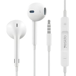 Yesido YH09 V - Ušesne slušalke Aux 3.5mm - Bela Cene