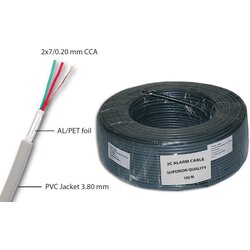 Alarmni kabl 2C CCA 2x0.20 Cene
