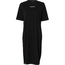 Armani Exchange Obleka 'VESTITO' črna / bela Cene