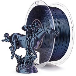 Ziro chameleon pla filament 1.75 mm – peacock teal luster Cene