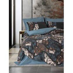 SENSO petrol green petrol green ranforce super king quilt cover set (eu) (it) Cene