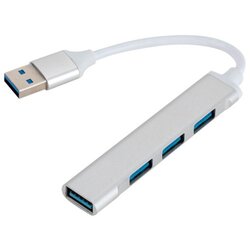 Linkom usb 3.0 na 4 x hub 3.0 metal sivi Cene