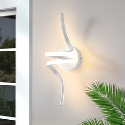 Nettlife led stenska svetilka za notranjo uporabo, moderna bela 7W za stopnišče, topla bela 3000K, (22136364) Cene