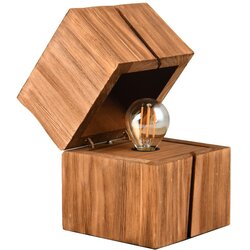 Tri O Smeđa stolna lampa (visina 16 cm) Treasure – Cene
