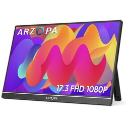 Arzopa eksterni monitor za laptop A1M 17.3 full hd ips 60Hz zvučnici type c Cene