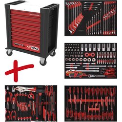 Ks Tools Performanceplus Tool Trolley Set P10 180 Tools Cene