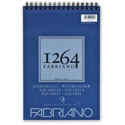 Fabriano 1264 Watercolour, akvarel blok sa spiralom, A4, 300g, 30 lista, Fabriano Cene
