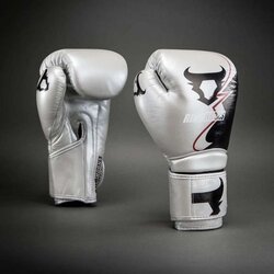 RINGHORNS Charger Rukavice Srebrno/Crne 14OZ Cene