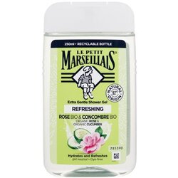 Le Petit Marseillais Extra Gentle Shower Gel Bio Rose & Bio Cucumber gel za tuširanje 250 ml unisex Cene