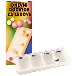 2M dnevni dozator za lekove beli Cene