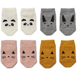 Liewood otroške nogavice fanny footies rose mix 2 para Cene