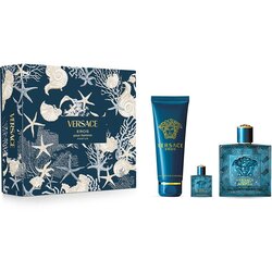 Versace Parfemski set Eros EDP 100ml + 150ml gel za tuširanje + 5ml mini parfem Cene