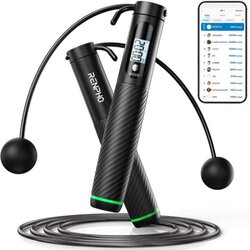 RENPHO brezžična preskakovalna vrvica z nasadkom Smart Jump Rope, PEU-Q008-BK Cene