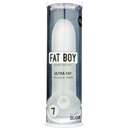 PerfectFIT Fat Boy Original Ultra Fat - ovitek za penis (19 cm) - mlečno bela Cene