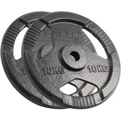 Rebel ACTIVE Liveni gvozdeni tegovi sa tri rukohvata set 2x10kg / 31mm RBA-2135 Cene