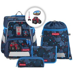 Step by Step šolska torba space - 5-delni komplet, tractor freddy Cene