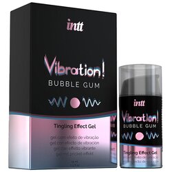 Intt Stimulacijski gel Vibration! Bubble Gum, 15 ml Cene