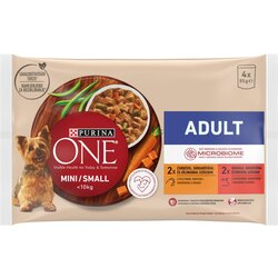 Purina ONE Mini Mini Adult perutnina 4x85 g Cene